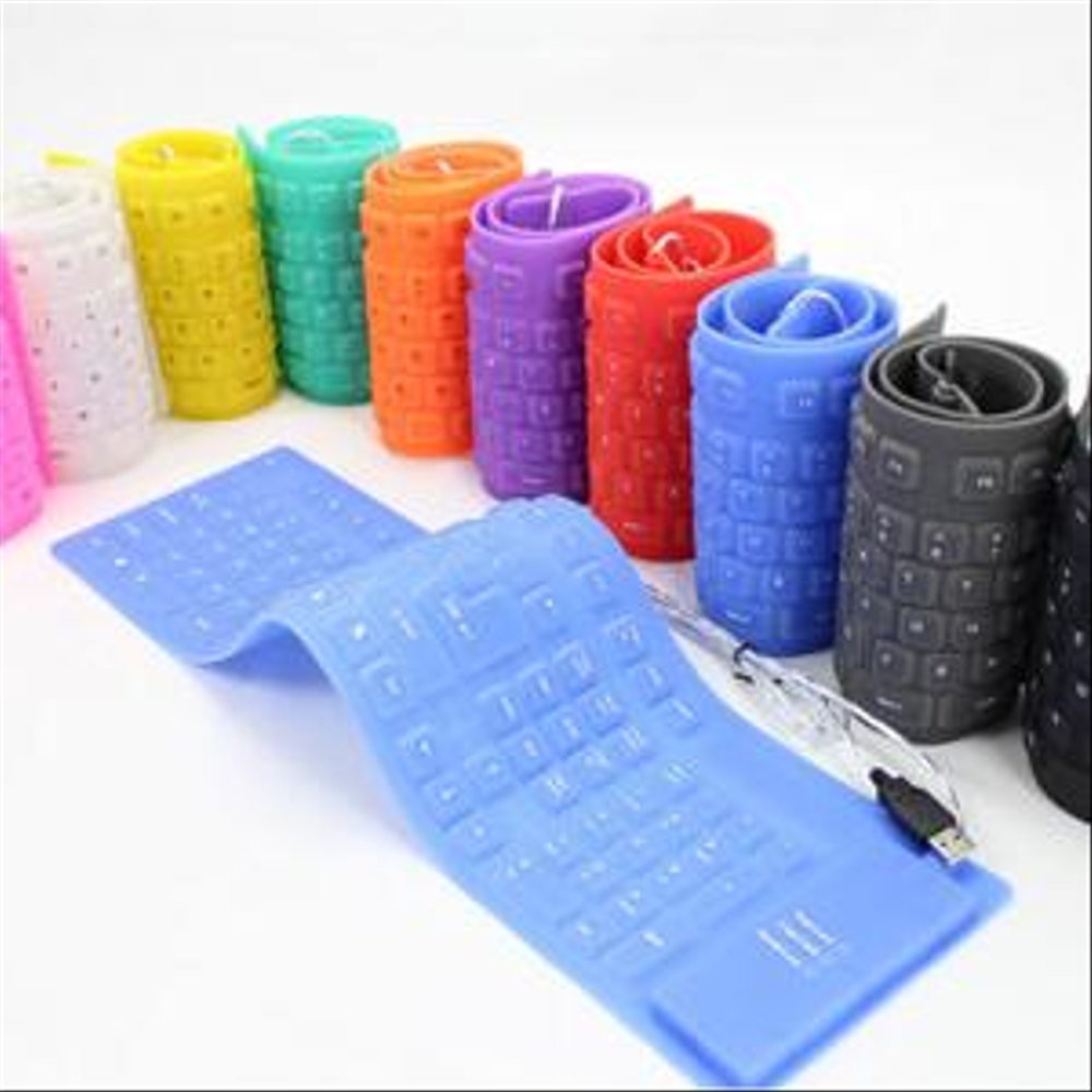 FLEXIBLE  KEYBOARD USB CENTRO FLEXIBLE MINI COLOURS