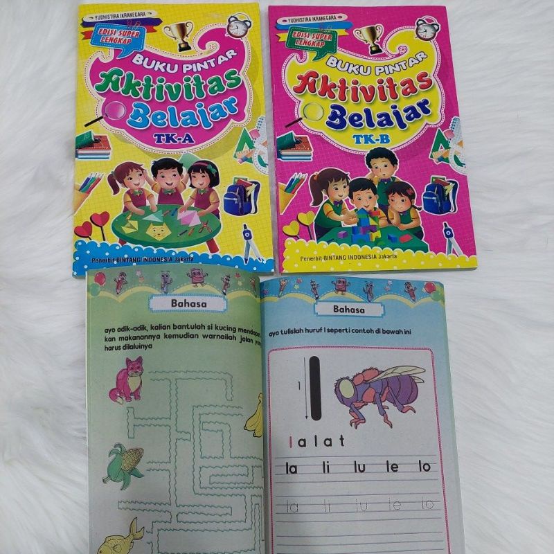 Jual Buku Pintar Aktivitas Belajar TK A Dan TK B | Shopee Indonesia