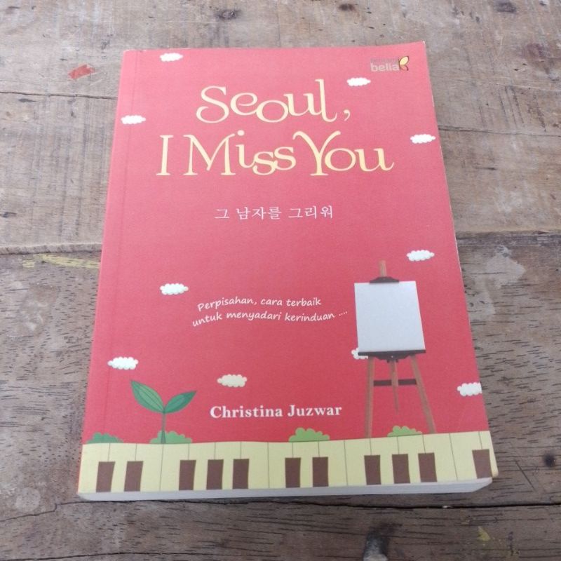 novel seoul , i miss you christina juswar original