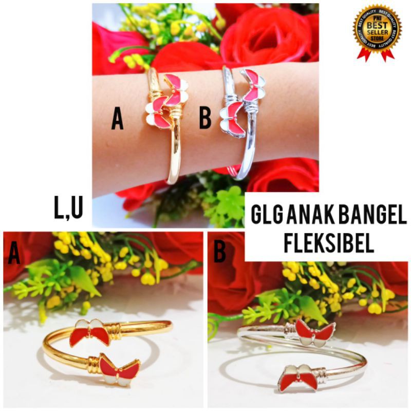 Fhasion Anak Gelang tangan Titanium banggel fleksible Terbaru/fhasion anak dari rayhanolshop27