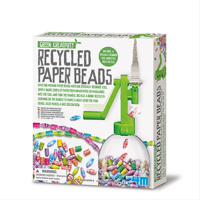 4M Recycled Paper Beads - Mainan Edukasi