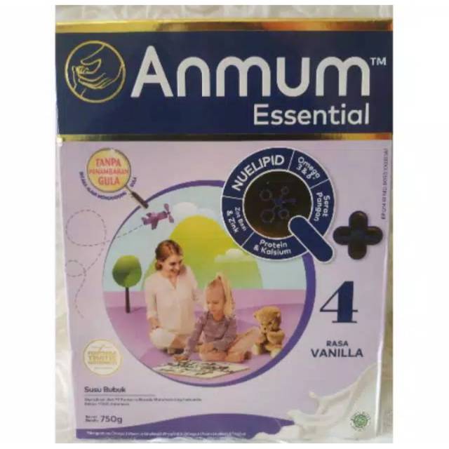 Anmum essential 4 vanila 750gram.