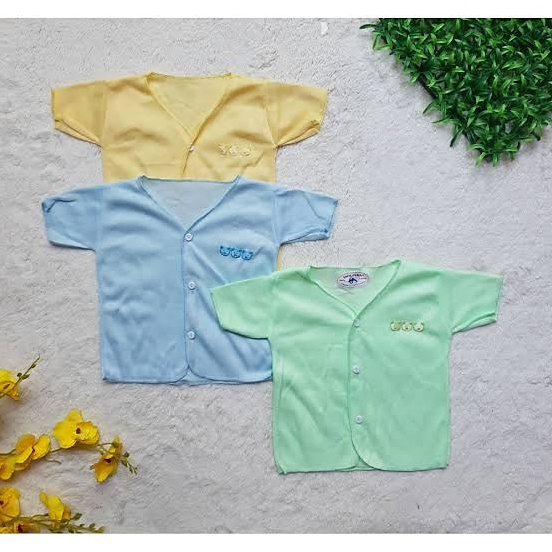 PROMO 6 PCS BAJU BAYI LENGAN PENDEK/ BAJU BAYI DOLPHIN/ SETENGAH LUSIN BAJU BAYI MURAH