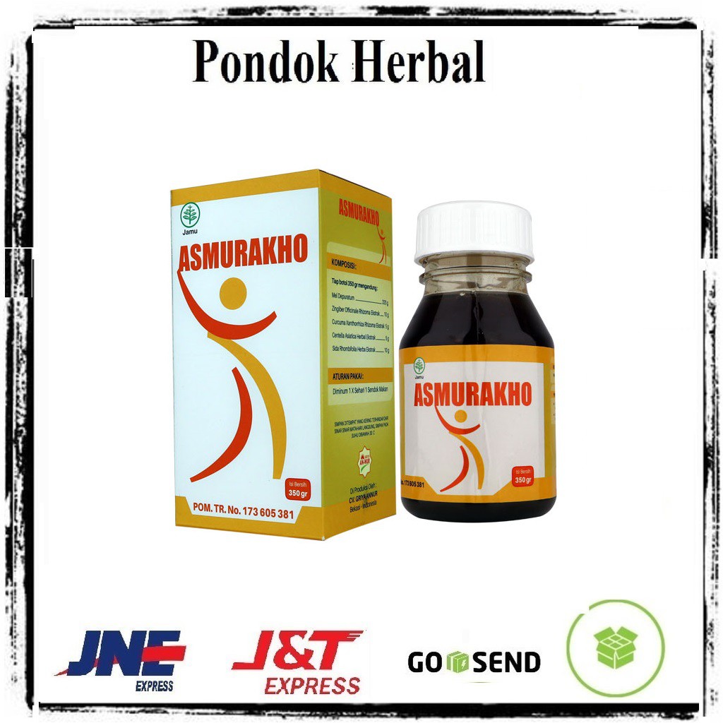 Madu Asmurakho 350 Gram Original Madu Asam Urat Dan Reumatik Kemasan Terbaru