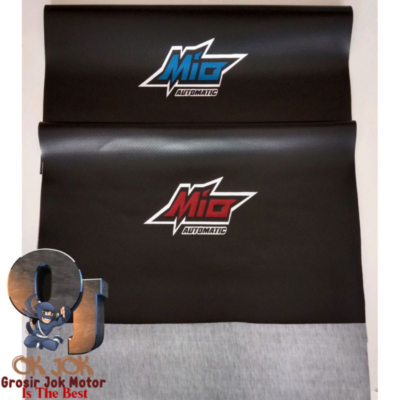 Kulit Jok Motor Mio Variasi Sablon/Sarung Jok Motor Mio/Grosir Jok Motor/Cover Jok