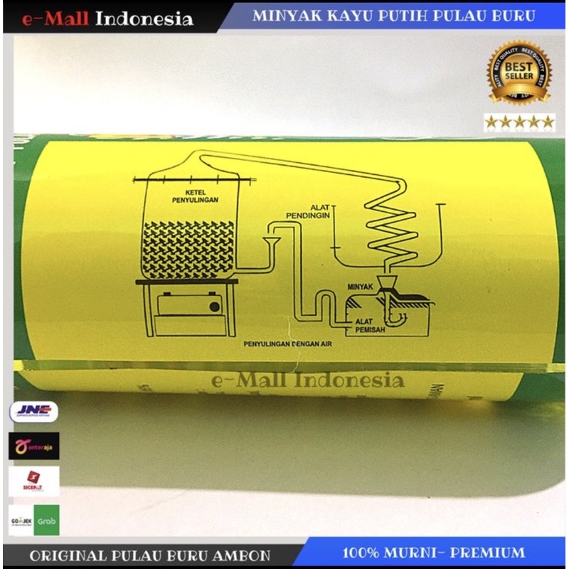 Minyak Sereh Asli Pulau Buru Ambon/ Murni 100 % Original/ Botol Spray