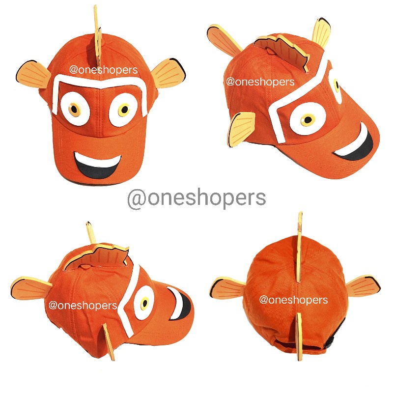 Topi Anak Nemo Ikan badut/Topi Nemo Fish Karakter