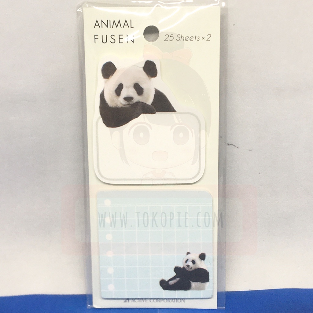 

Active Corporation Animal Fusen Sticky Note Panda