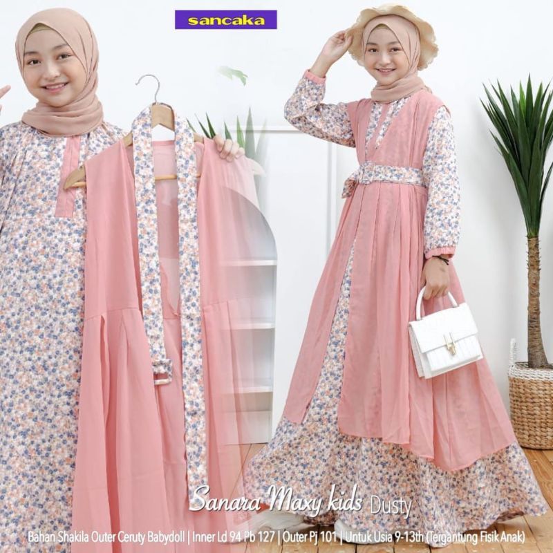 SANARA MAXY KIDS PINK