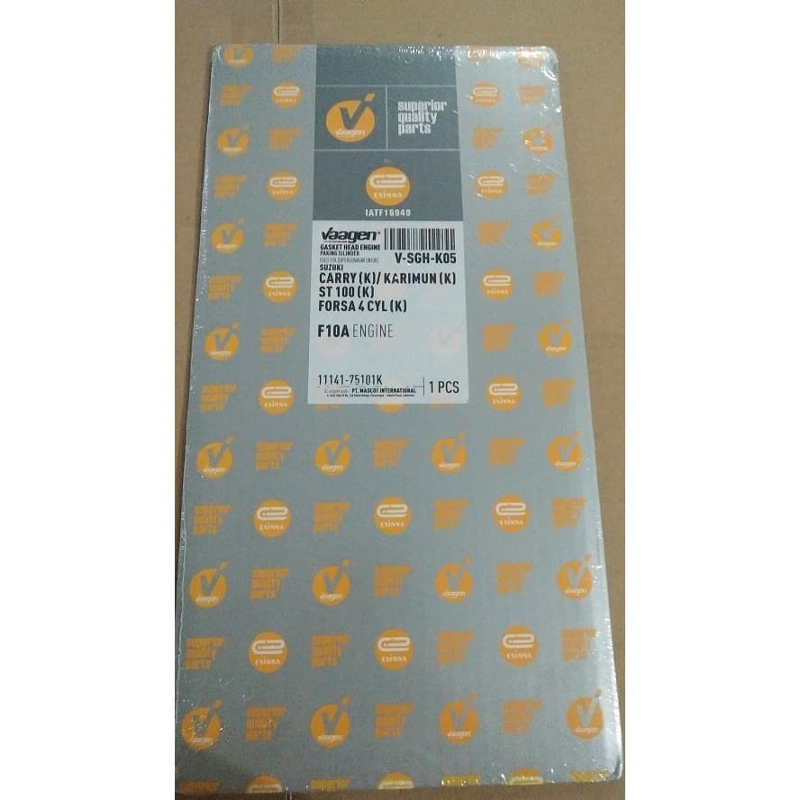 Gasket packing cylinder head Suzuki Carry ST100 Karimun Vaggen