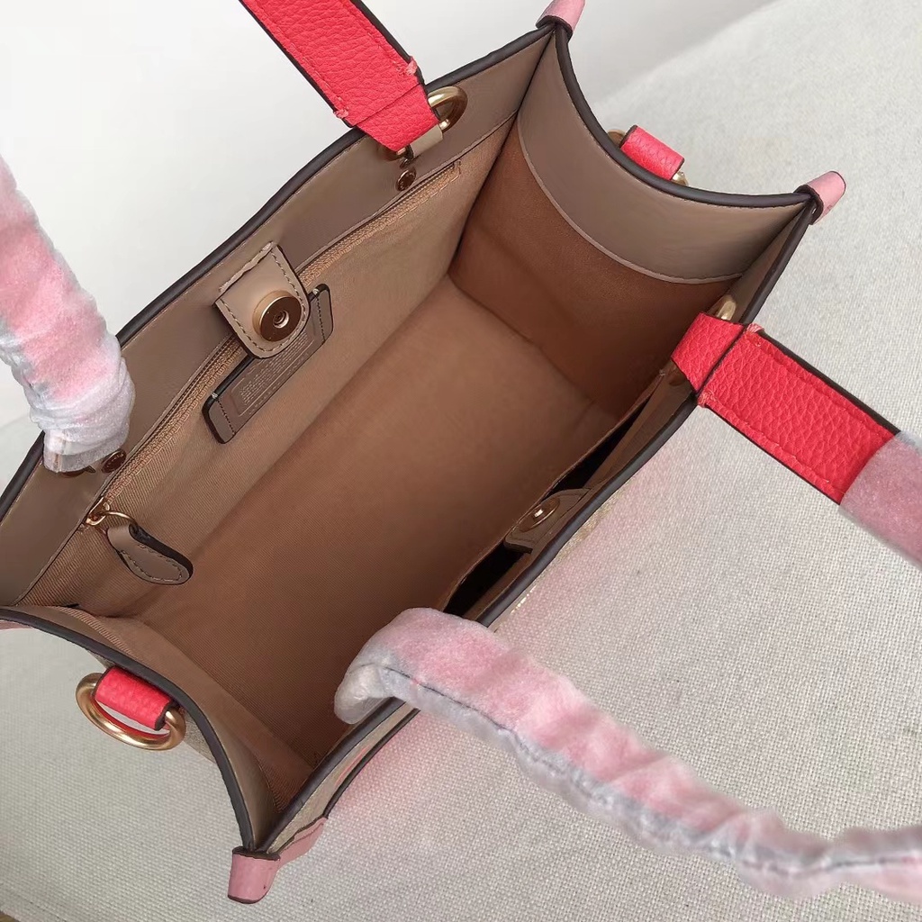 COC CA621 women bags fashion classic tote bag exquisite small practical pink cute handbag trend new shoulder messenger