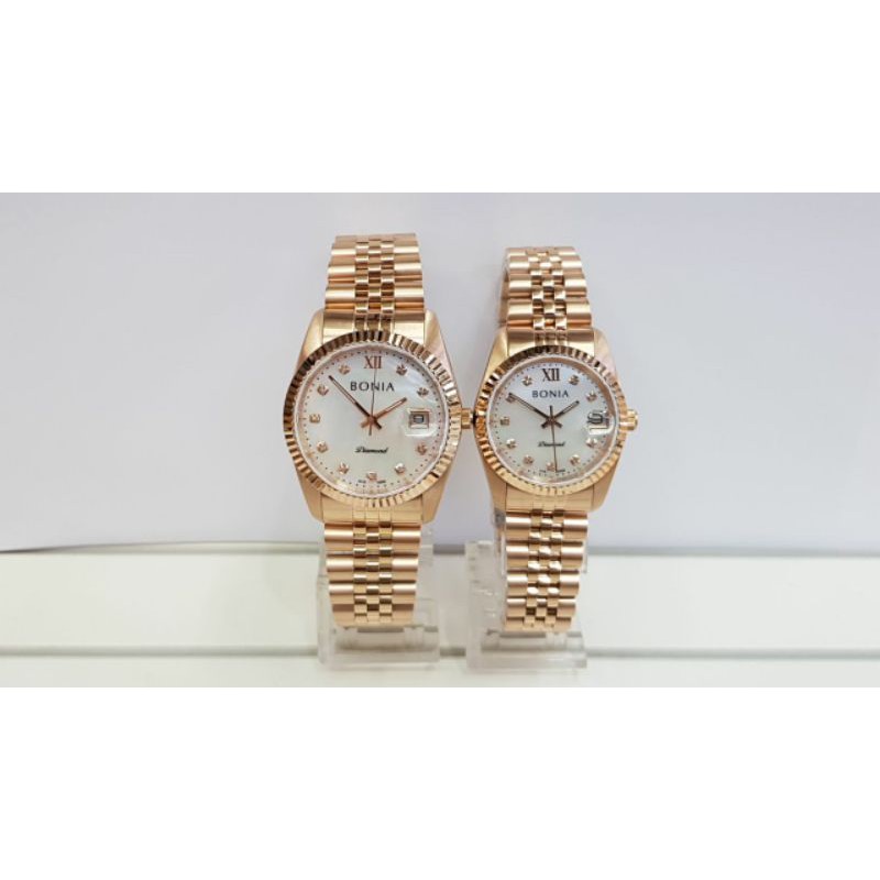 jam tangan couple bonia bnb10553 original