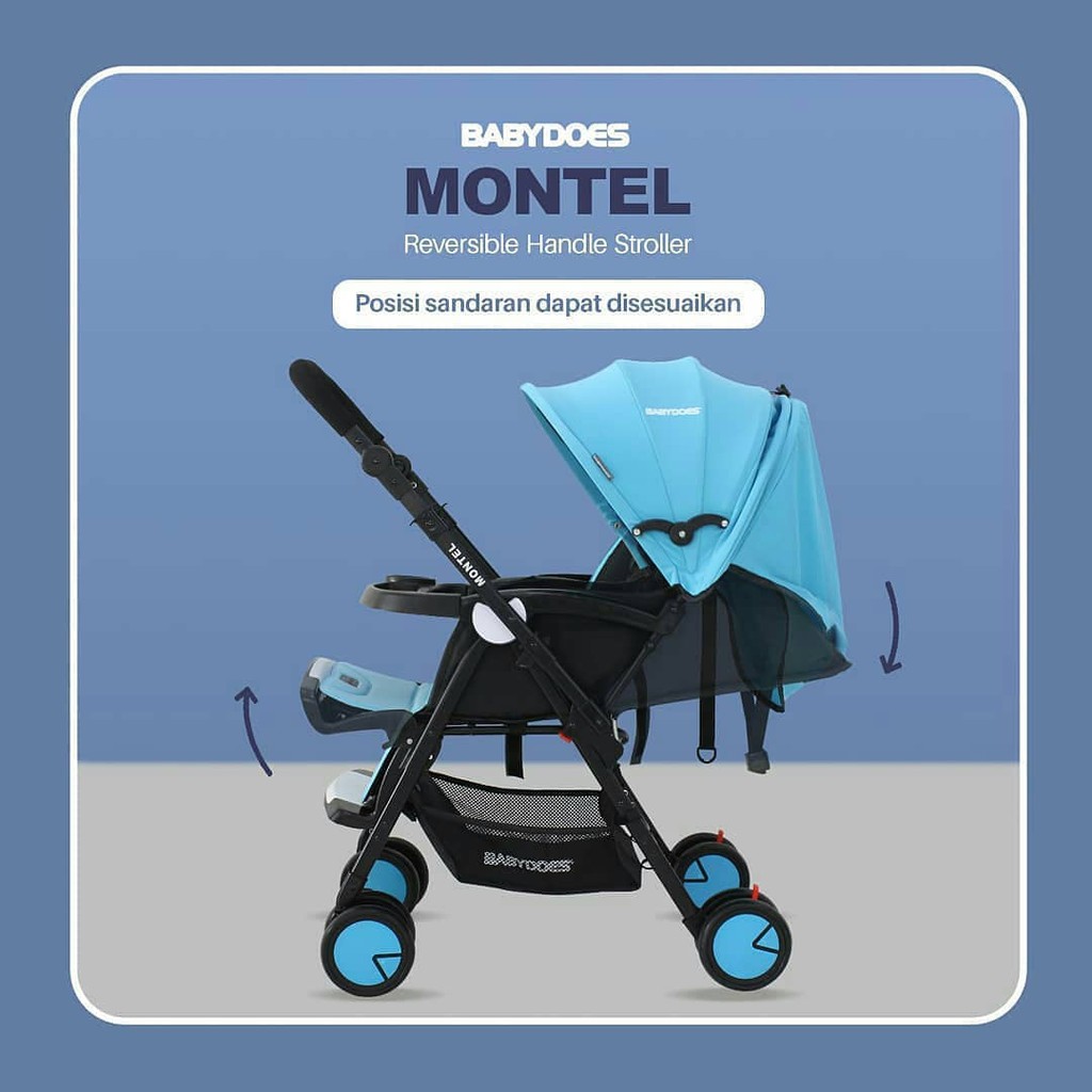 Stroller Babydoes Montel Reversible / Hadap Ibu