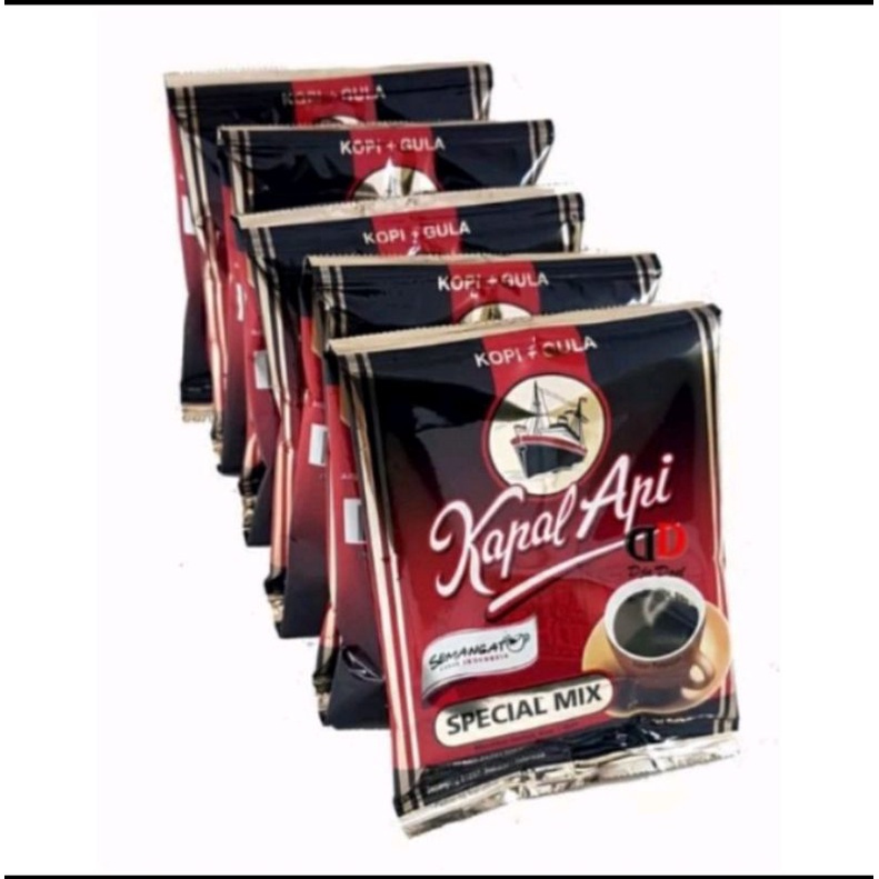 

kopi kapal api spesial mix 25 gram X 10 piece // 1 Renceng