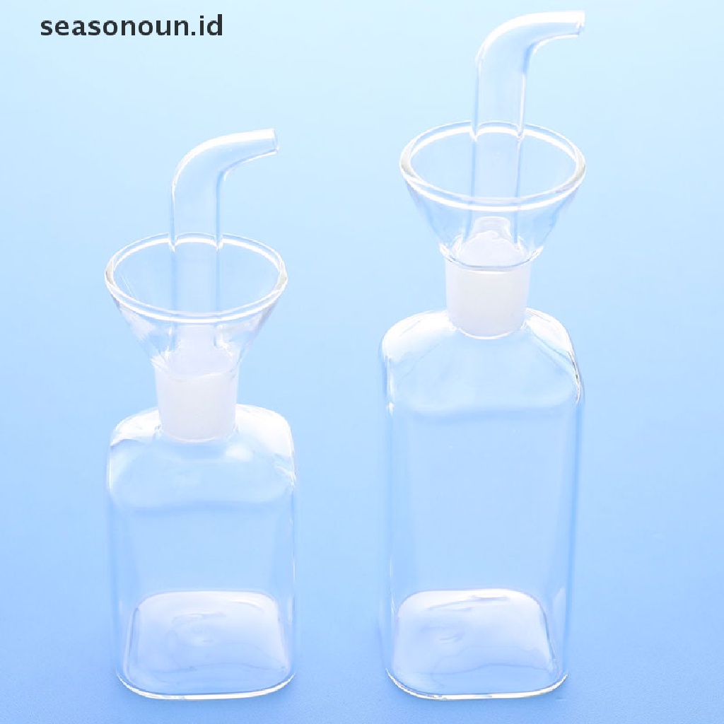 (seasonoun) Botol Kaca Dispenser Minyak Anti Bocor 250ml Untuk Dapur