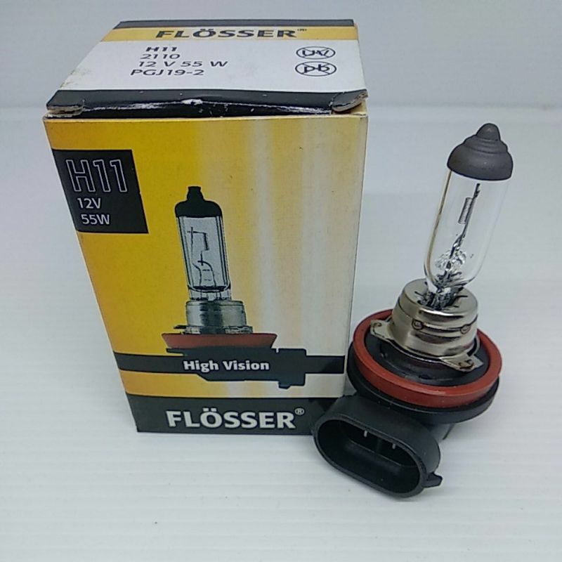 bohlam H11 12v 55w flosser