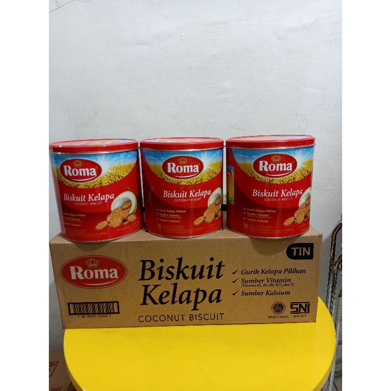 ROMA kELAPA Kaleng per dus isi 6 kaleng
