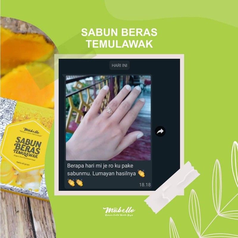 ❤ MABELLO ❤ Sabun beras (best seller)/ BPOM dan halal/sabun bedda lotong - Keluarga ID