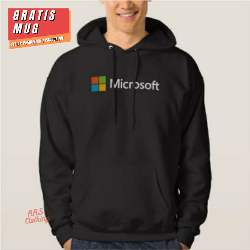 JAKET HOODIE COTTON FLEECE PROGRAMMER MICROSOFT NET FRAMEWORK