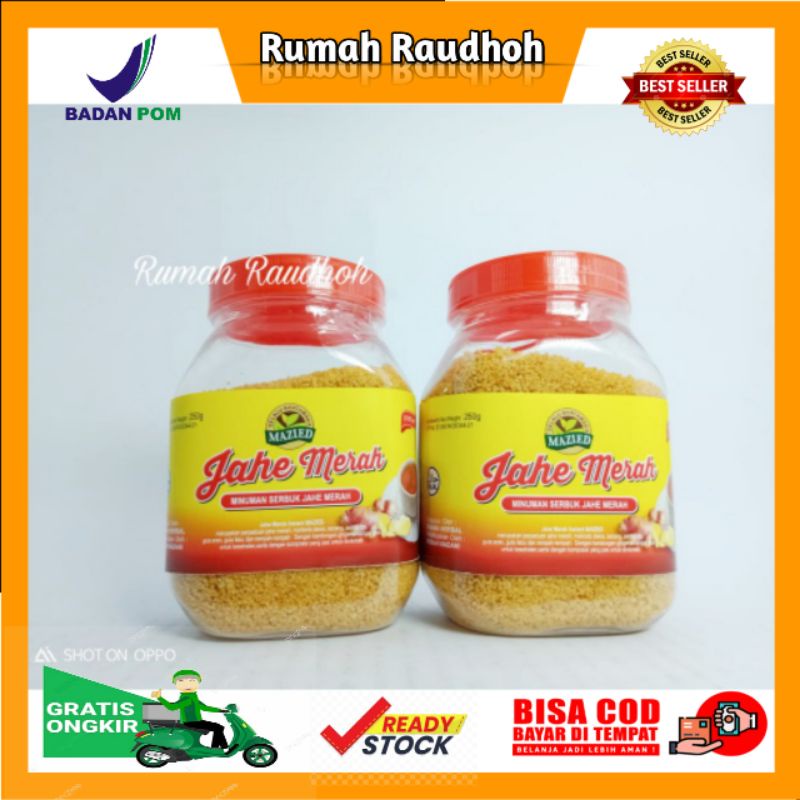 

JAHE MERAH INSTAN MAZIED ORIGINAL 250 GRAM - MINUMAN SERBUK JAHE MERAH