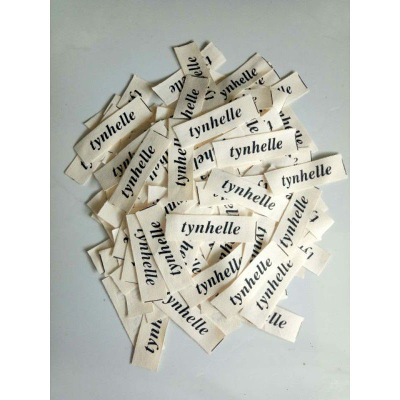 

label pita katun