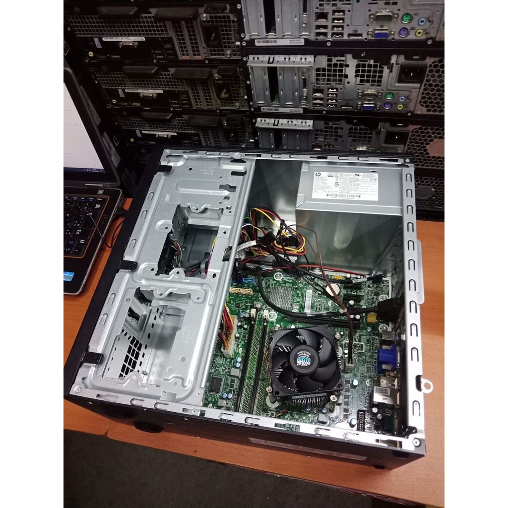 Pc hp mini tower core i5-4570 3.20ghz 4gb/500 wins 10 pro siap pakai murah meriah