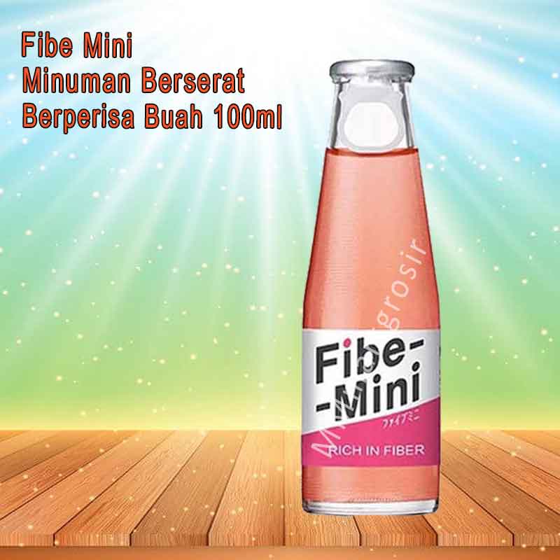 Fibe Mini / Minuman Berserat / Minuman Berperisa Buah / 100ml