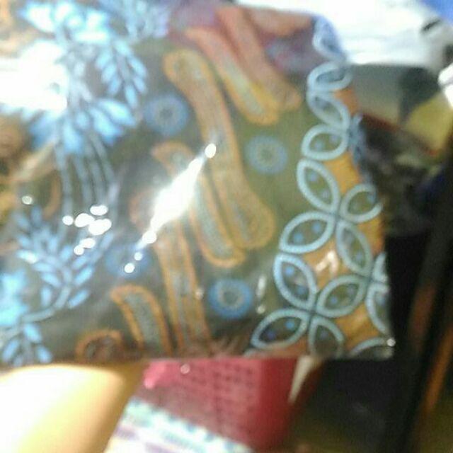 Atasan Batik Dolby Dolbi Dobby Doby Tenun Sutra Tulis Halus Katun Atbm Baron ,sarombit Atasan