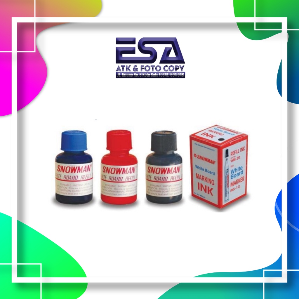 

Tinta Spidol Whiteboard Boardmarker Snowman