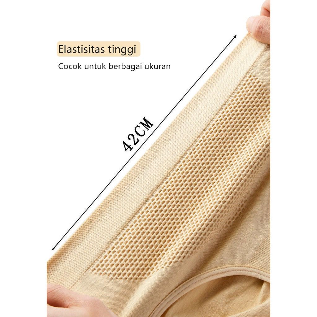 [ LINGERIE MASTER ] - (C-27) Celana Dalam High Waist Korset CD Wanita Briefs Elastis Seamless Bahan Nilon + Katun-2