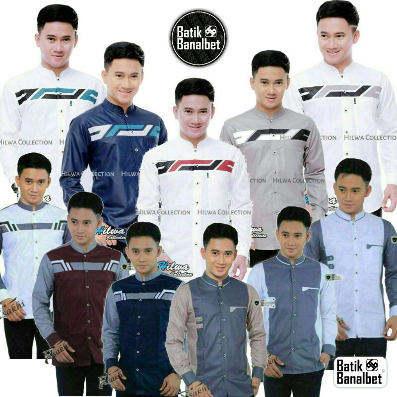 Baju KOKO BUSANA MUSLIM PAKAIAN PRIA ATASAN syubbanul muslimin koko azzahir koko BAJU LEBARAN 2021