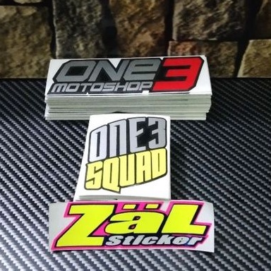 

STICKER ONE3 SQUAD STICKER CUTTING