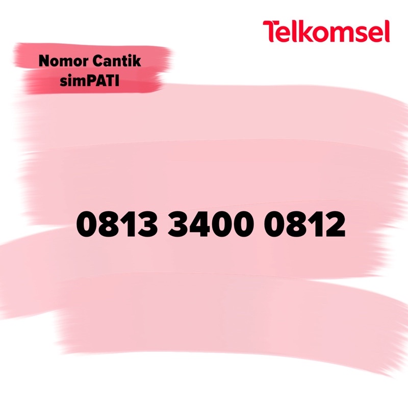 Nomor Cantik simPATI 4G Seri Couple Ratusan 100 3030 &amp; 4040