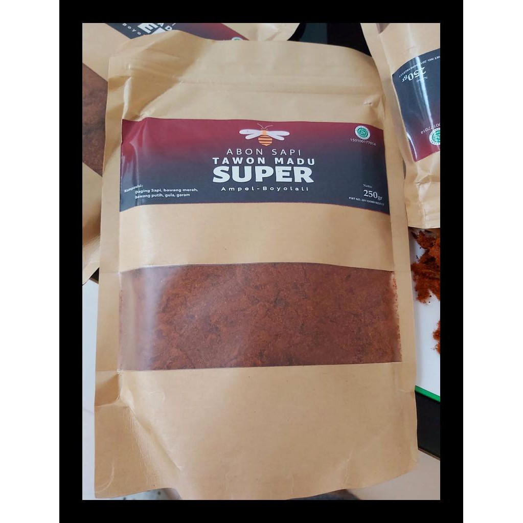 

STOK BARU! ABON SAPI ASLI 300GR (MANIS) PALING MURAH