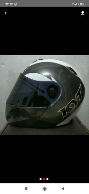 Flat visor kyt xrocket custom akrilik