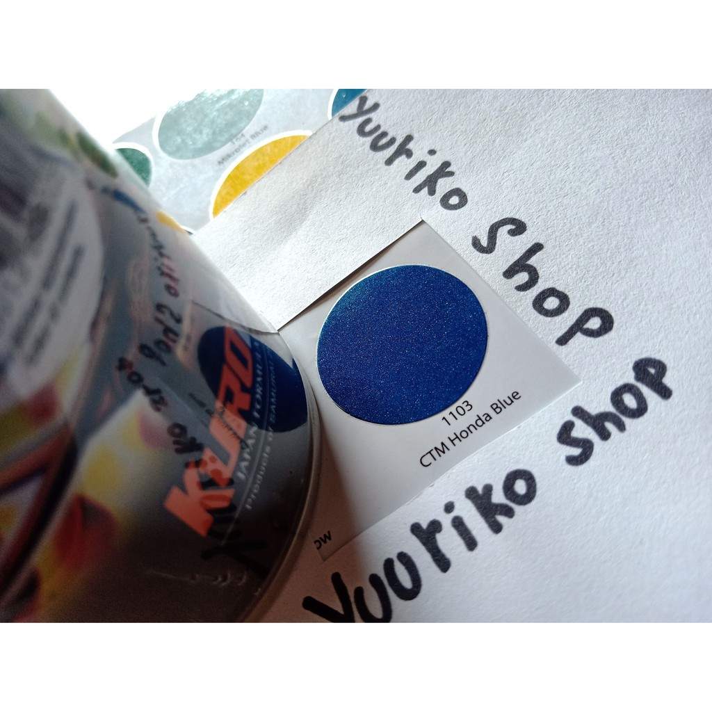 Pilok Samurai Cat Samurai Paint 1103 CTM honda blue Cat Semprot biru honda