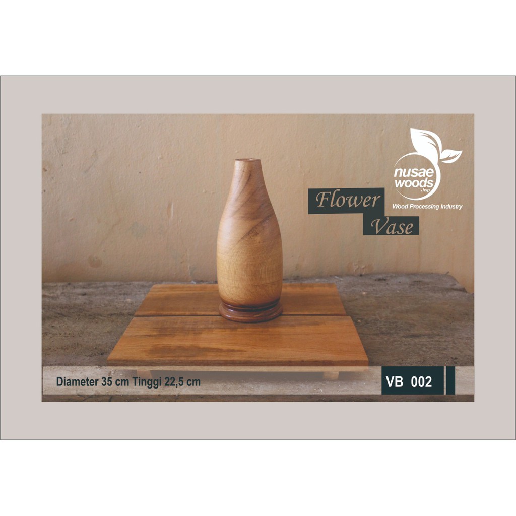 VAS BUNGA KAYU/VAS BUNGA UNIK/KADO UNIK/VAS KAYU/VAS BUNGA KAYU UNIK/VS02