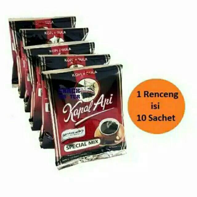 

Kopi Kapal Api Special Mix Renceng Isi 10