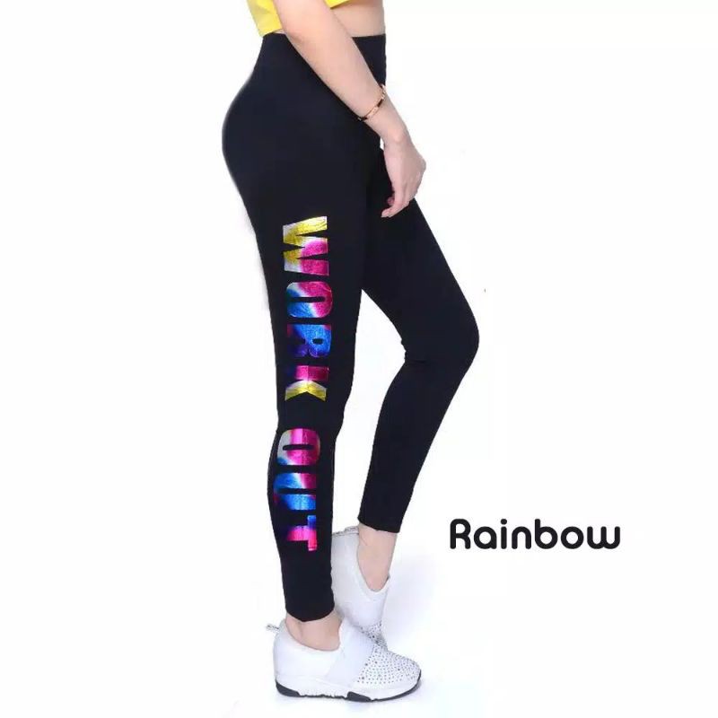 Legging Sport Wanita Work Out Bahan Tebal | Legging Olahraga