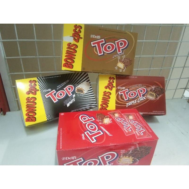 TOP DELVI WAFER BERBALUR COKLAT