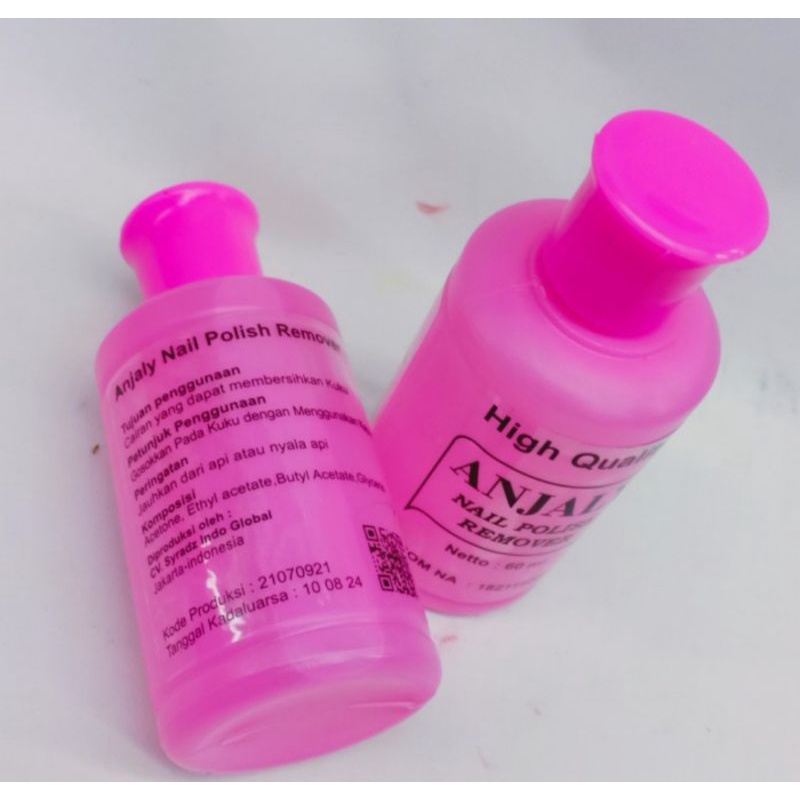 Vinztstore - Pembersih Cat Kuku Aseton Pembersih Kutek Hapus Kutek Nail Polish Polish Remover Murah