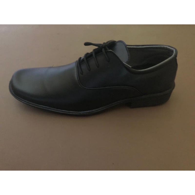 sepatu kerja pantopel hitam formal/sepatu hitam kerja