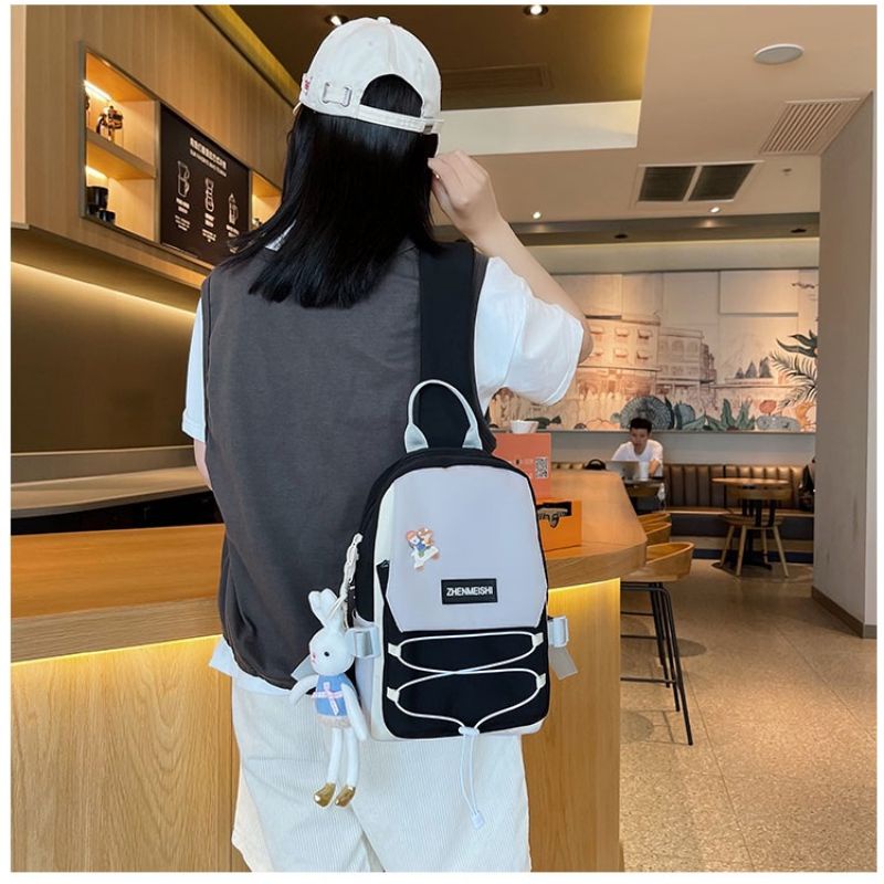 Tas Ransel Wanita Import Plus Gantungan Boneka 5187