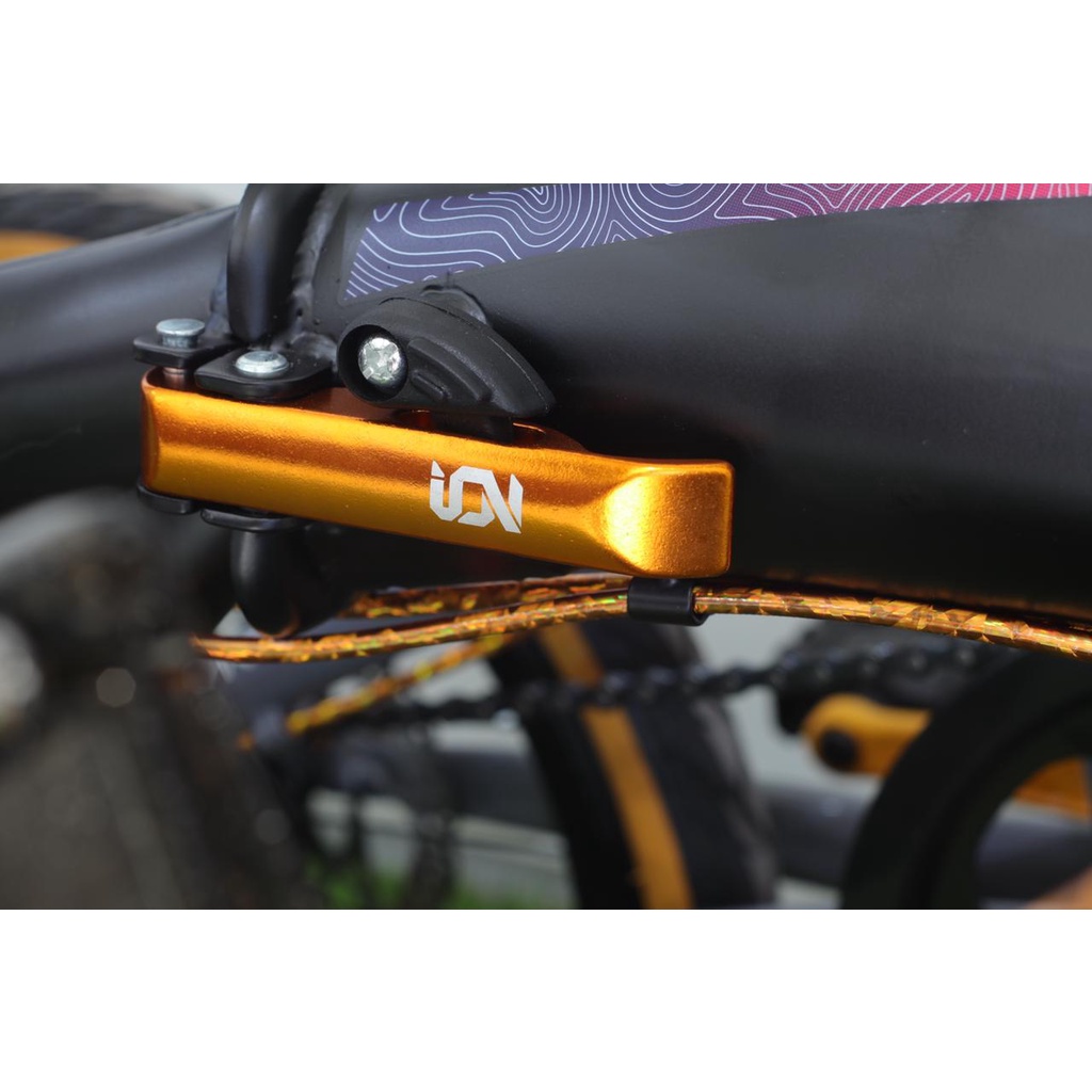 Sepeda Lipat Element  Police Folding Bike Milan 8 Speed 16 Inch Terbaru New Garansi Termurah Murah-7