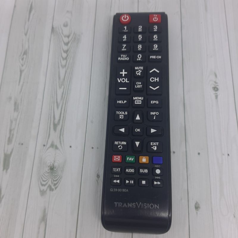 REMOTE REMOT RECIVER TRANSVISION DECORDER PARABOLA ORIGINAL ASLI