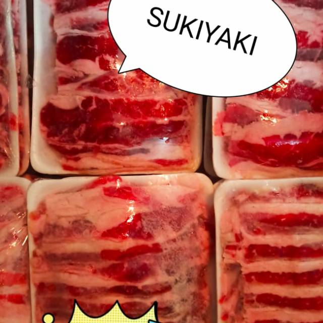 

Daging slice sukiyaki