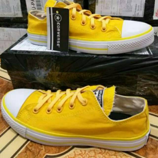 Sepatu Converse Kuning Ori Kanvas Grade Original