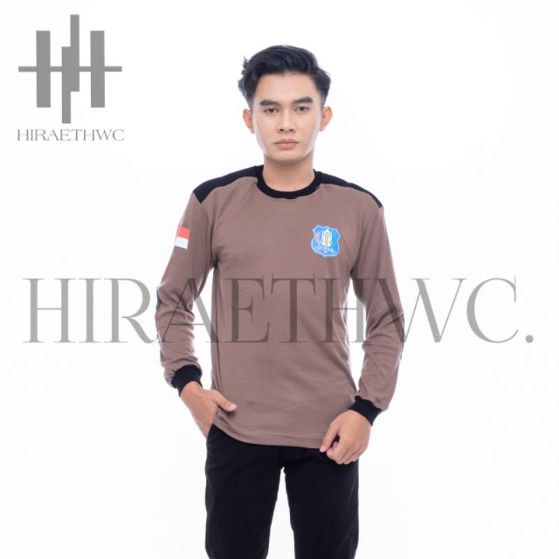 KAOS DECKER LENGAN PANJANG SECURITY/SATPAM MITRAPOLISI TERBARU [COD]