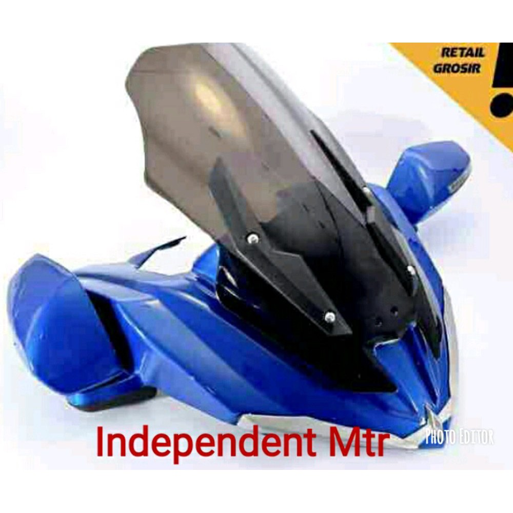 TERLARIS Tameng Assy Nmax-Tameng-winsil-spion lipat Bahan plastik