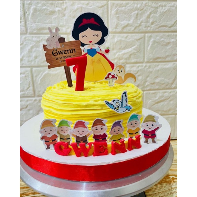 

CAKE / PINATA TEMA SNOW WHITE